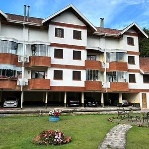 Apartamento Apartamento Encantador Com Lareira Interna, Campos do Jordão